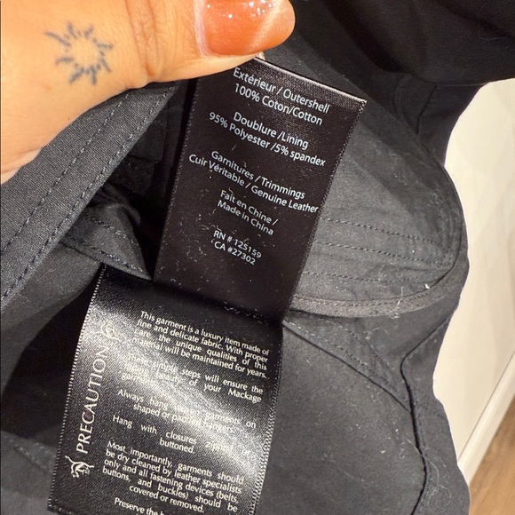 Mackage Leather Moto Jacket - Picture 11 of 11